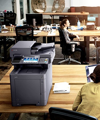 Kyocera impresora en la oficina