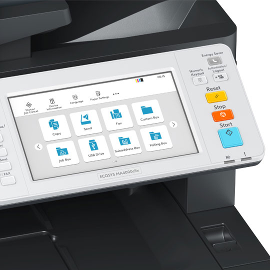 panel de control serie MA4000