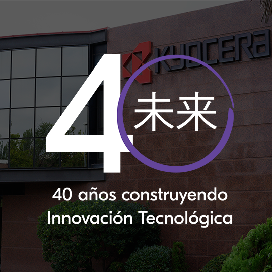 Kyocera España celebra 40 años de evolución