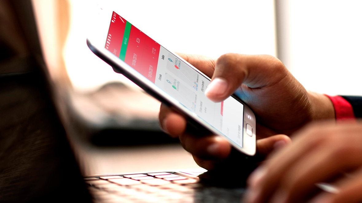 Haciendo registro laboral de entrada