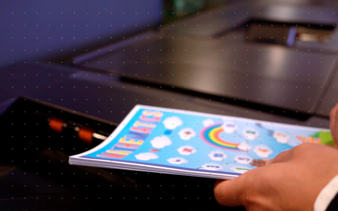 Impresión de manuales de texto