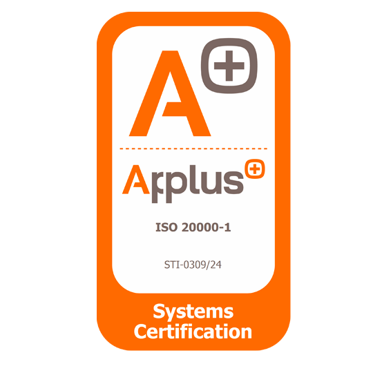 Certificado ISO/IEC 20000-1:2018 Certificado ISO/IEC 20000-1:2018